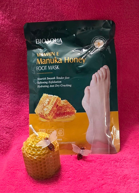 Vitamin E, Manuka Honey Foot Mask